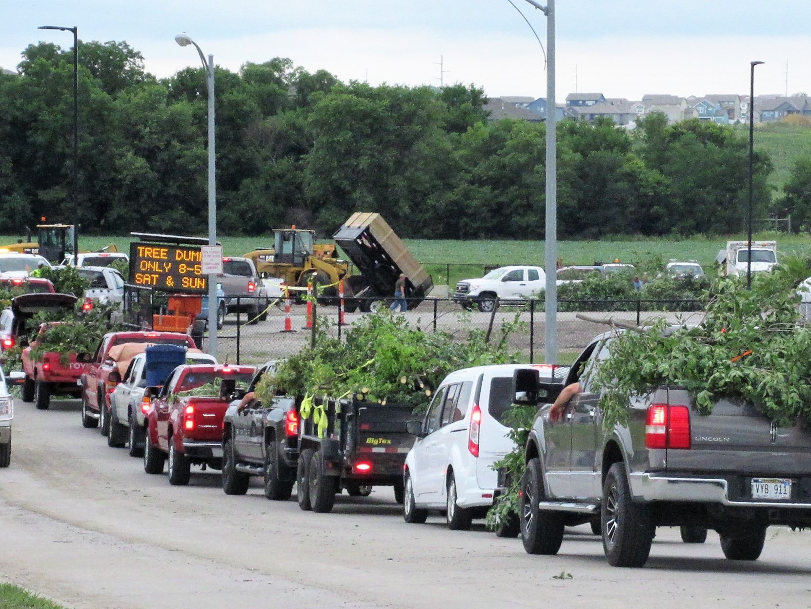 Line at the Dump 2